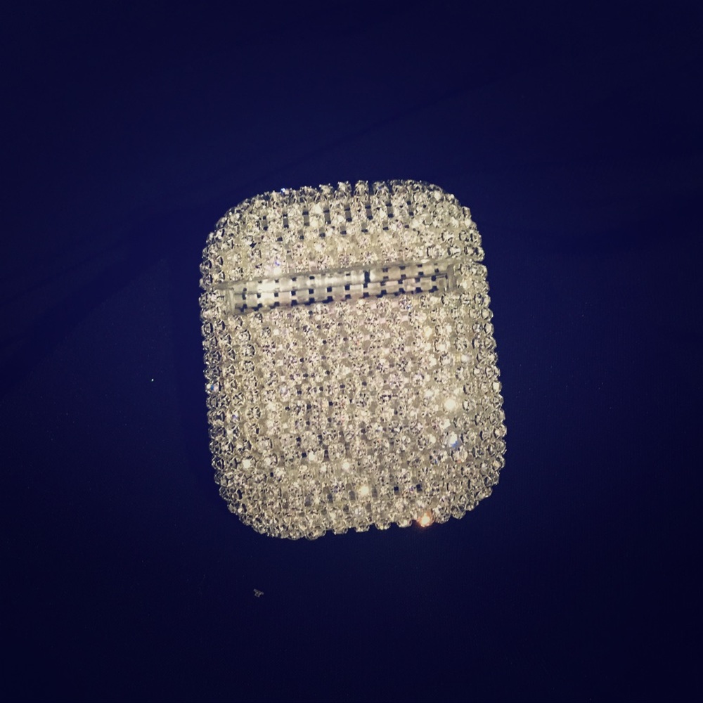 Bling bling air pod case